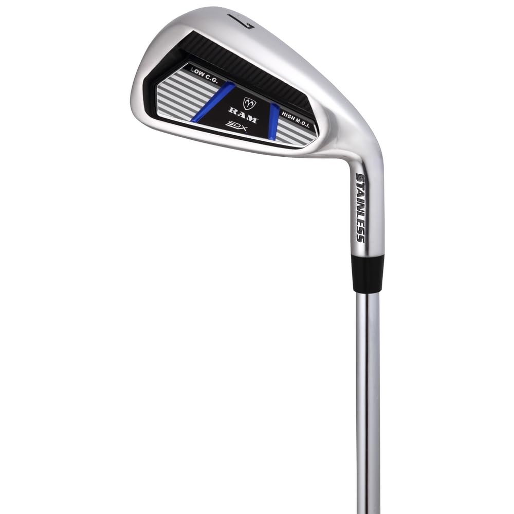 メンズウェア TANGRAM LIGHT WEIGHT GOLF CULB PISTE Ram Golf EZ3 Mens Golf Clubs Set with Stand Bag - Graphite